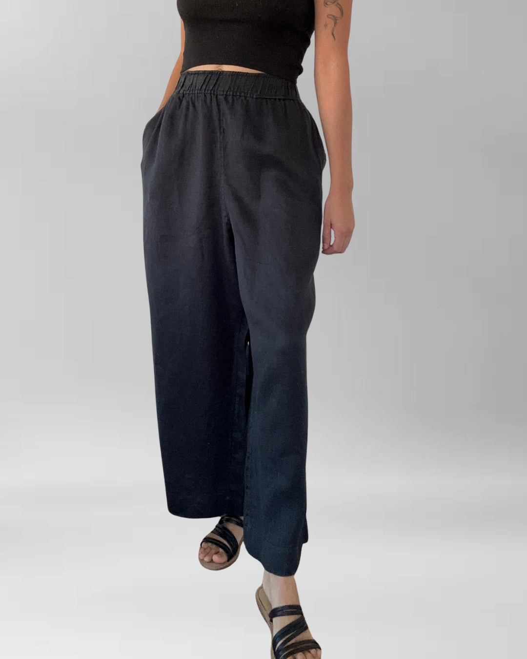 PANTALÓN LINO TAHARI I XL-2XL 5