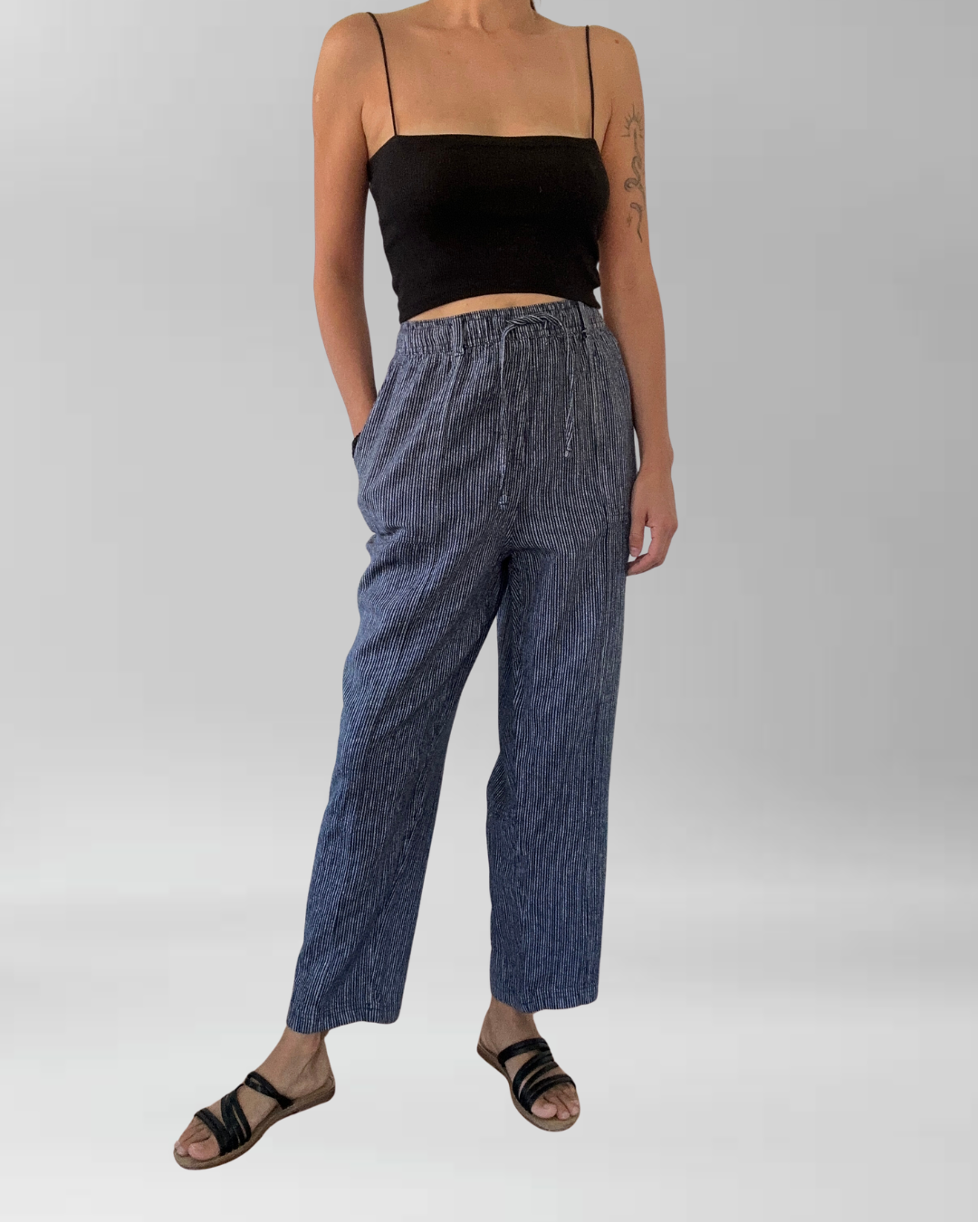 PANTALÓN LINO BLEND I XL-2XL 5