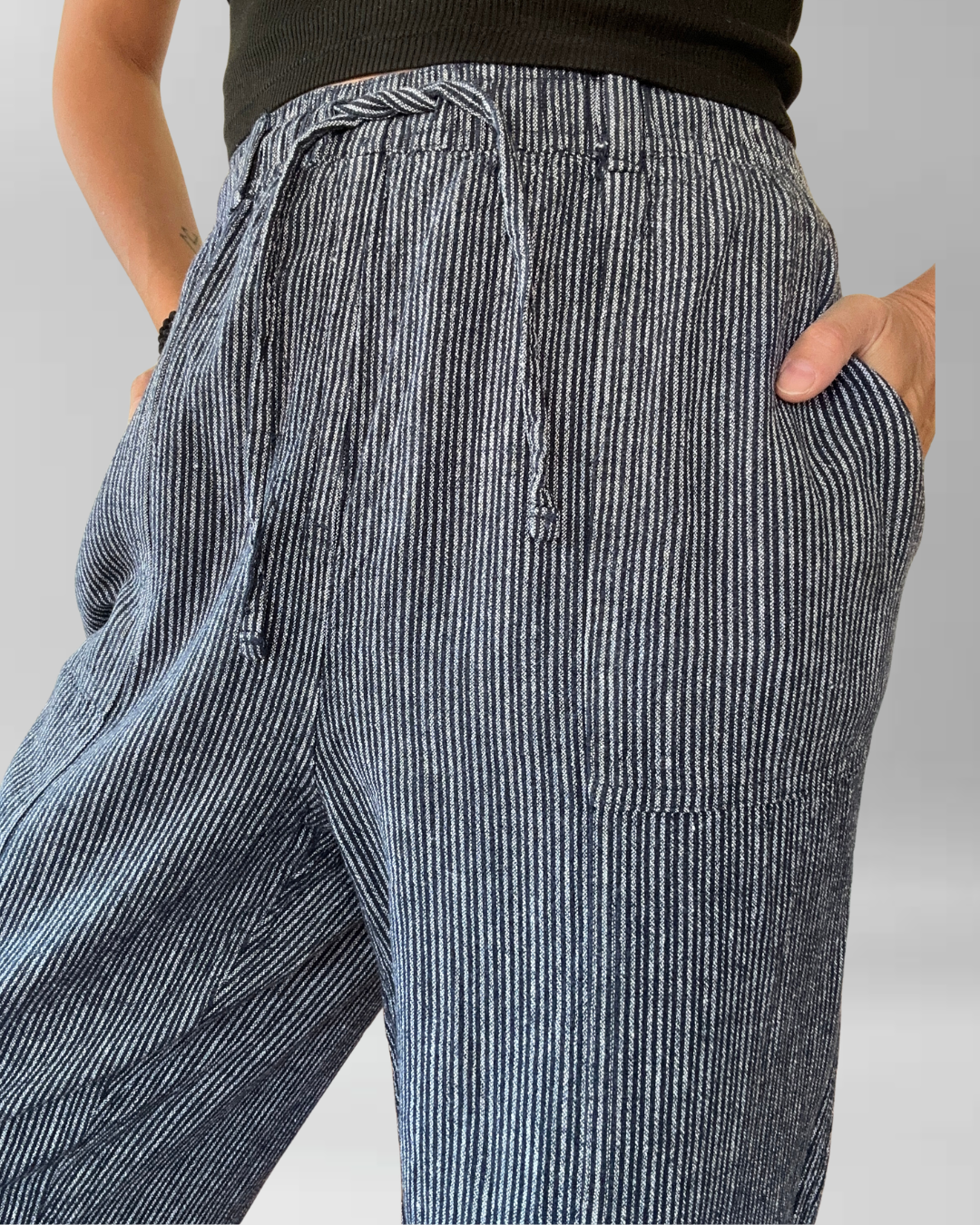 PANTALÓN LINO BLEND I XL-2XL 2