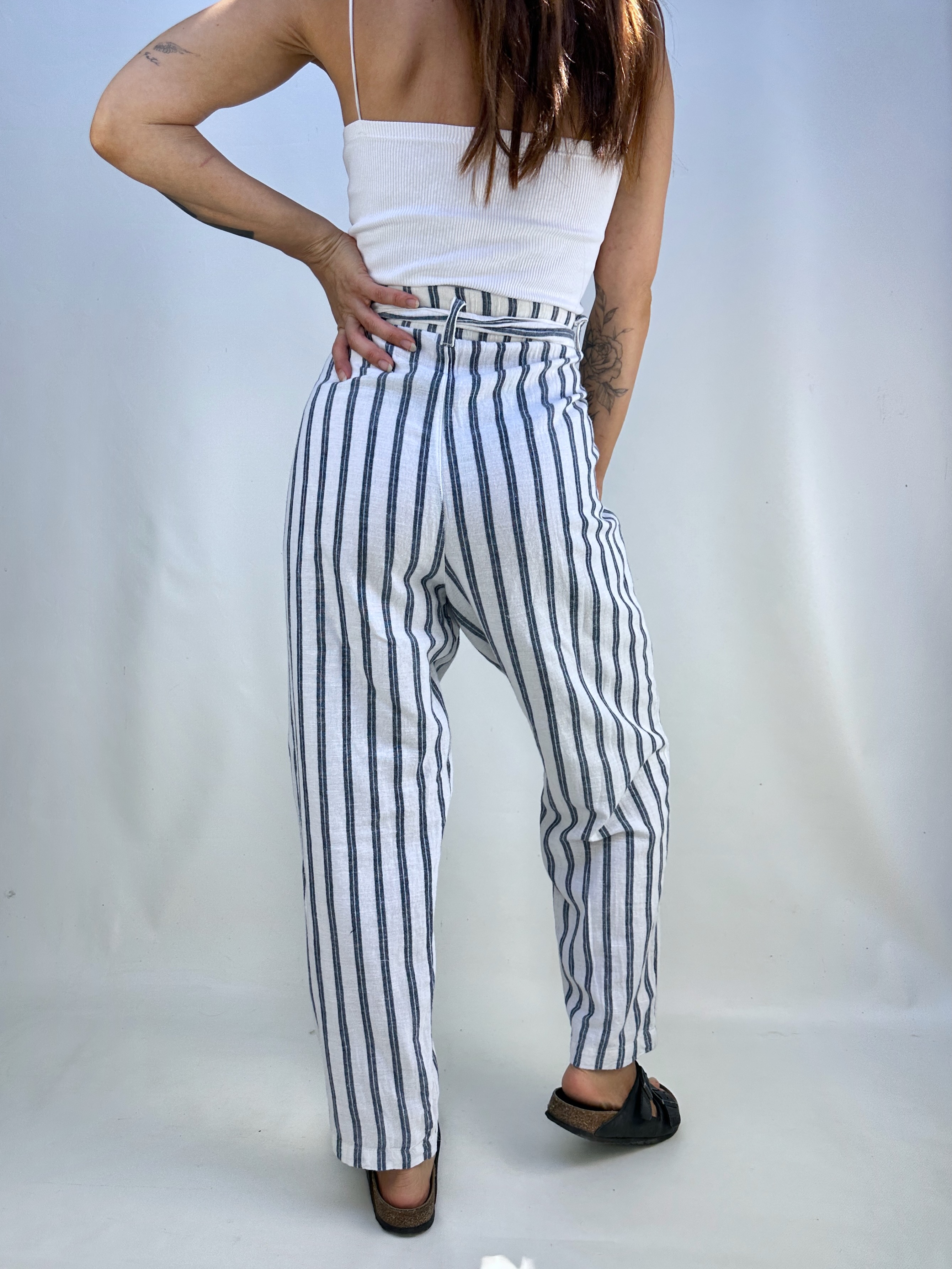 PANTALÓN AMERICAN EAGLE I ALGODÓN-LINO I L-XL 5