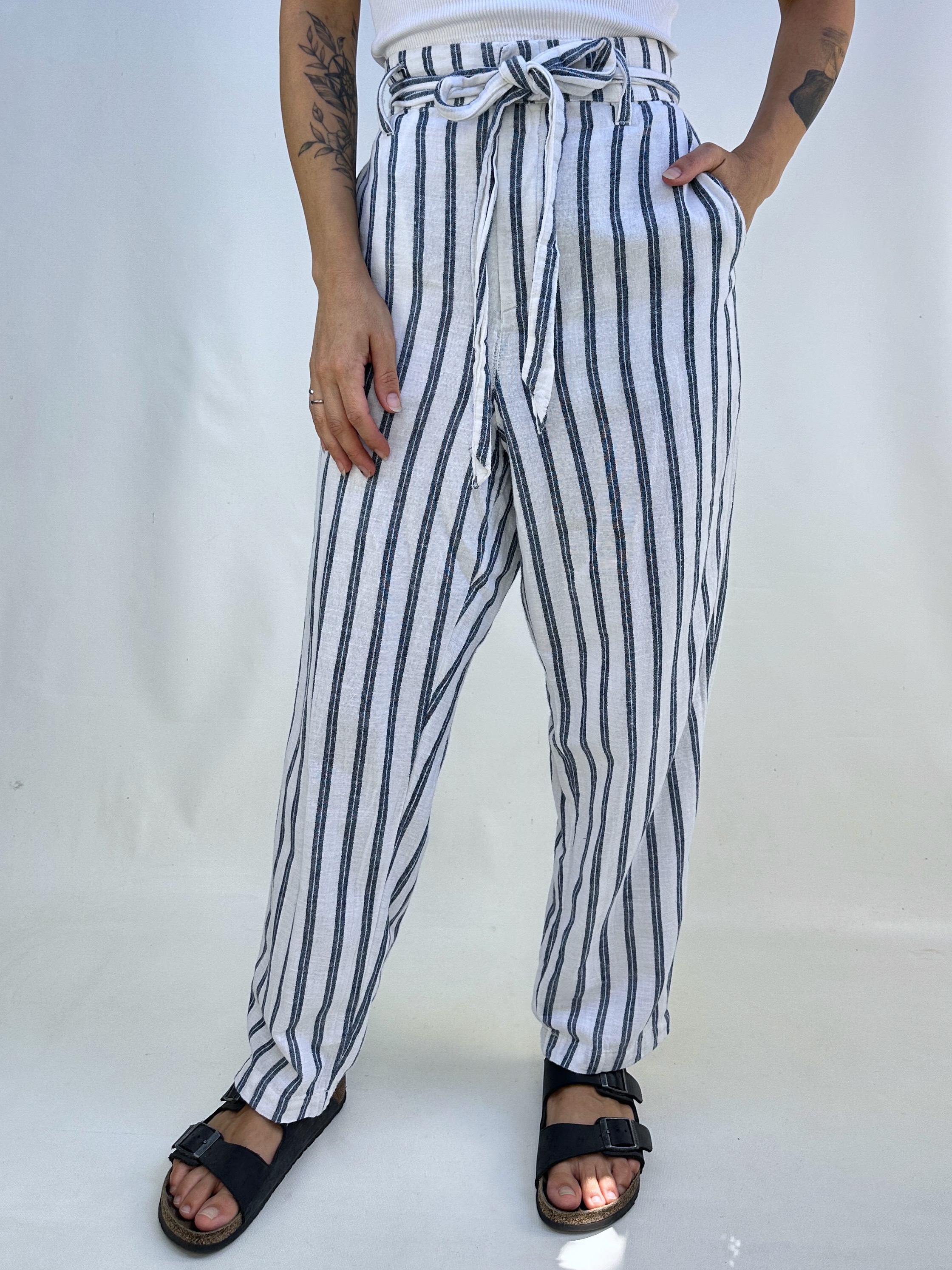 PANTALÓN AMERICAN EAGLE I ALGODÓN-LINO I L-XL 6