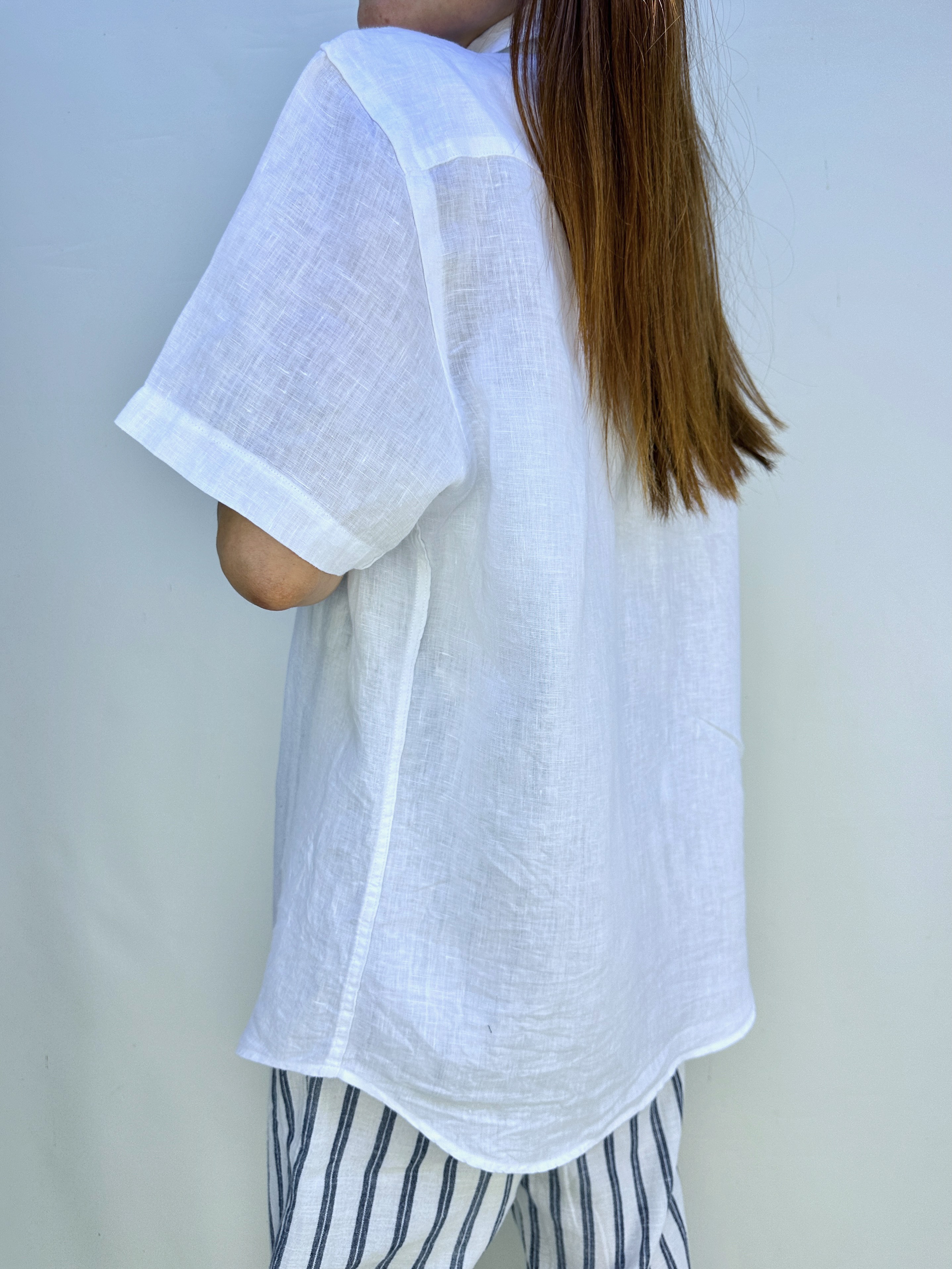 CAMISA LINO BLANCA I M 2