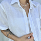 CAMISA LINO BLANCA I M - Miniatura 3