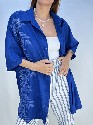 CAMISA LINO BLEND I XL-3XL