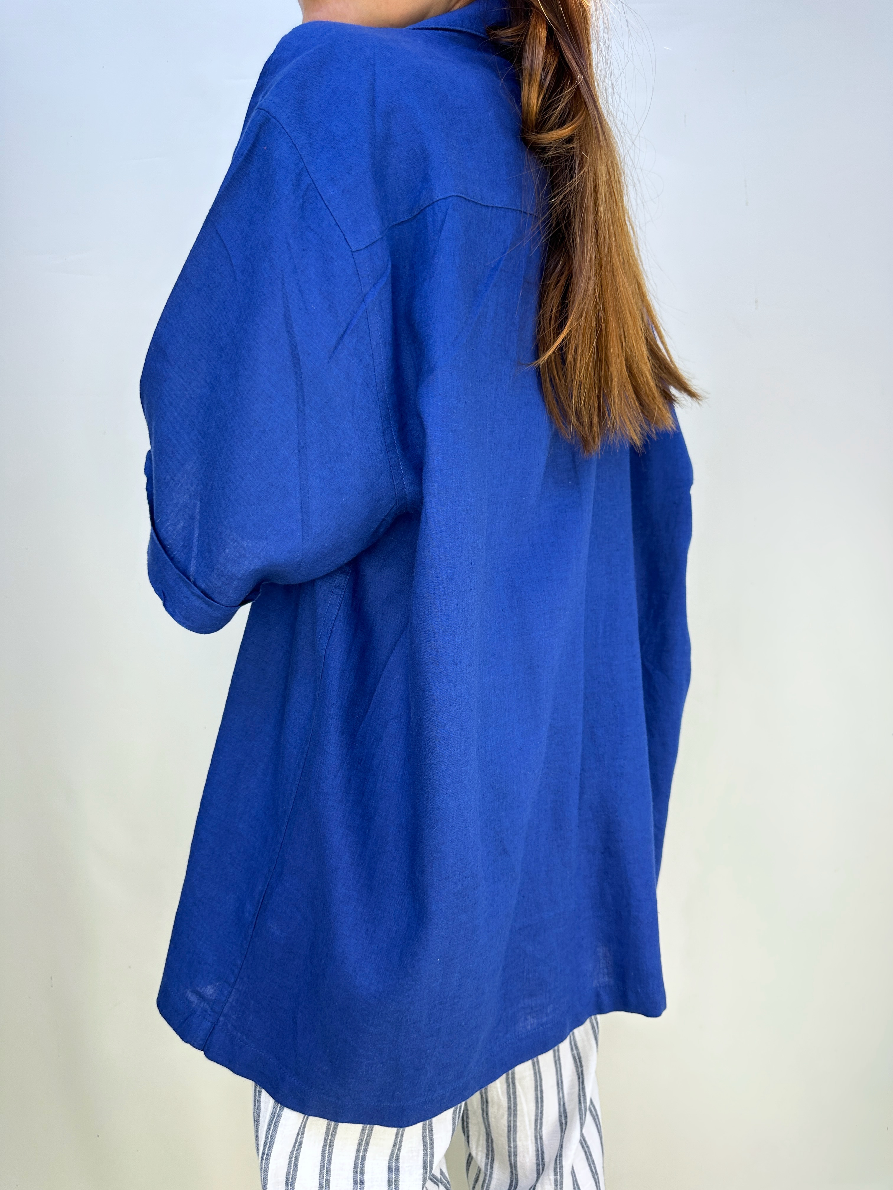 CAMISA LINO BLEND I XL-3XL 5