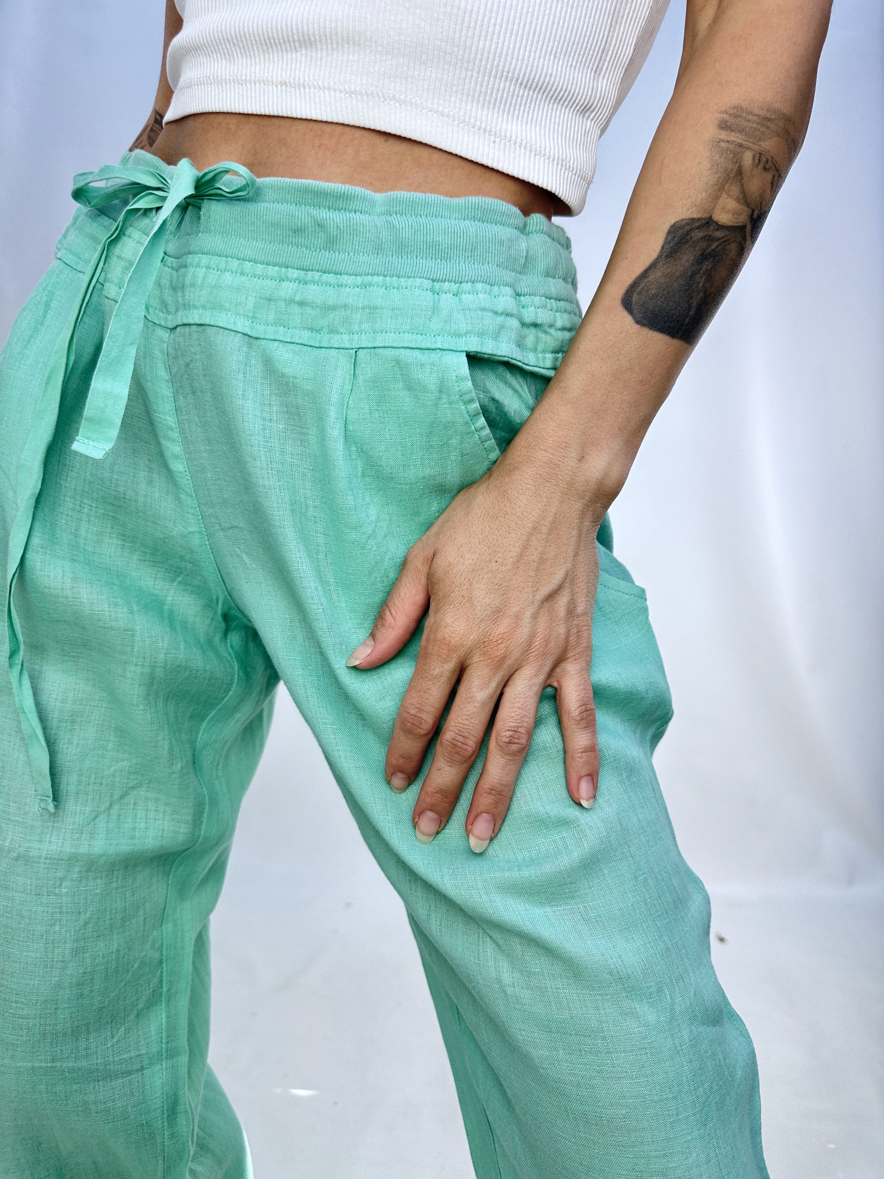 PANTALÓN LINO VICTORIA'S SECRET I S-M 7