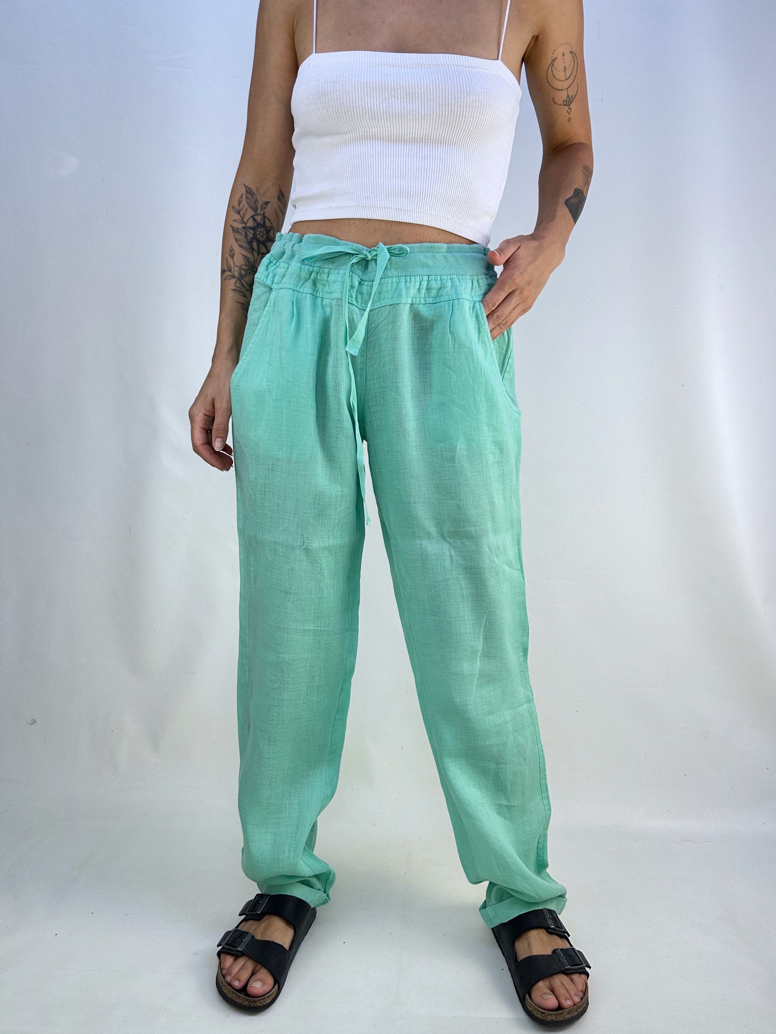 PANTALÓN LINO VICTORIA'S SECRET I S-M 4