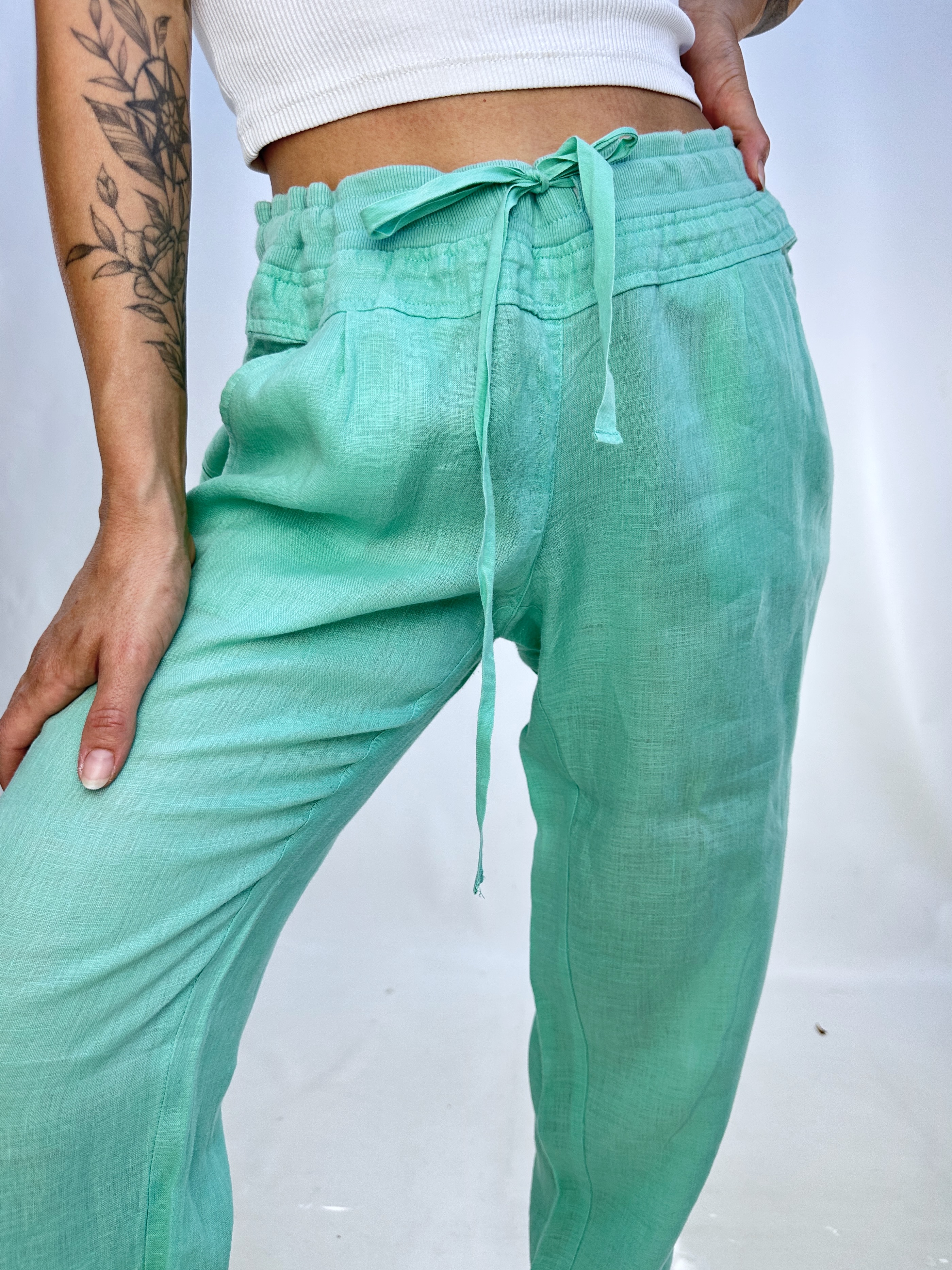 PANTALÓN LINO VICTORIA'S SECRET I S-M 2