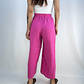 PANTALÓN LINO BLEND FUCSIA I M-L - Miniatura 2