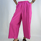 PANTALÓN LINO BLEND FUCSIA I M-L - Miniatura 1