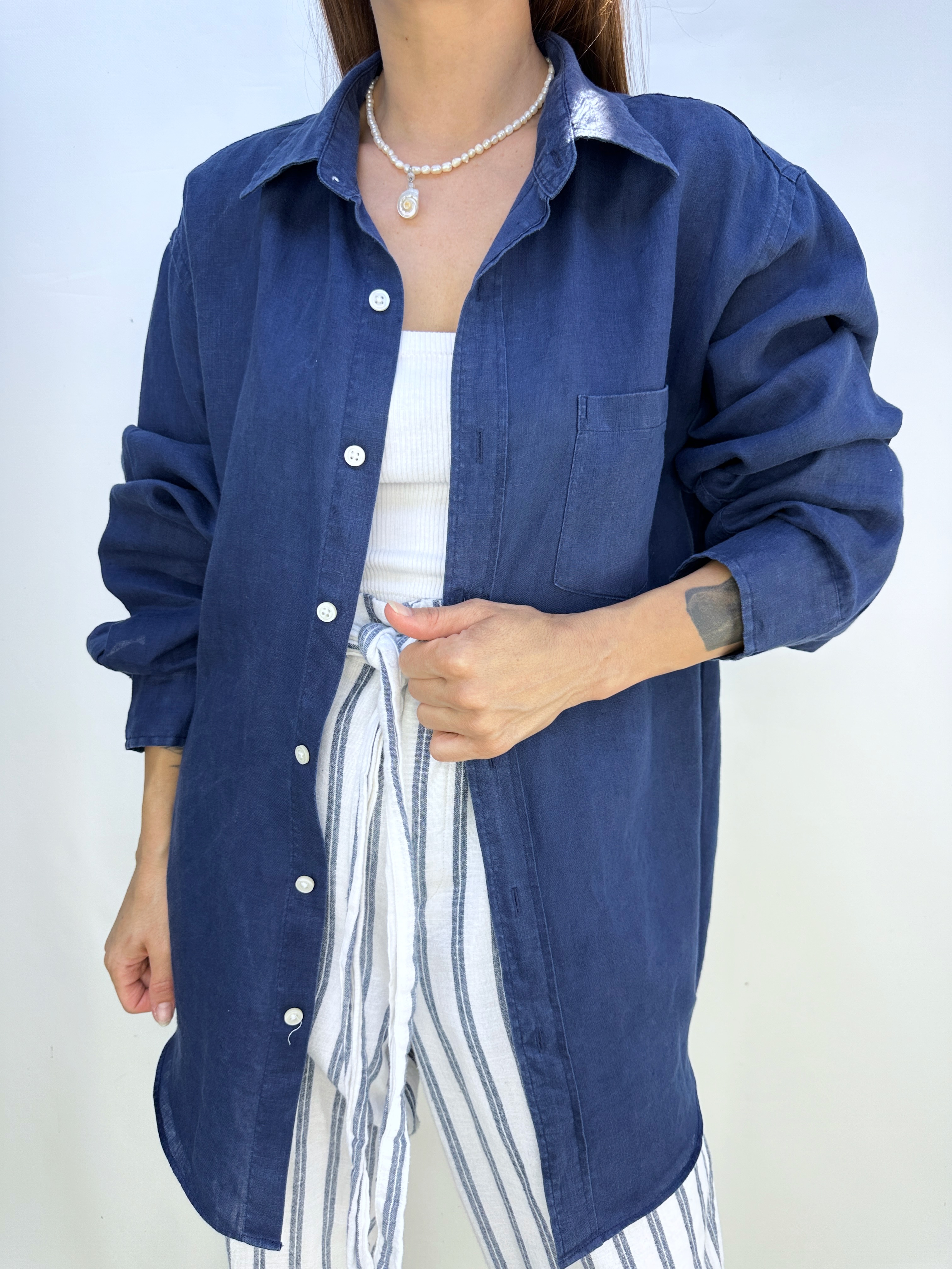 CAMISA J. CREW I LINO I XL 4