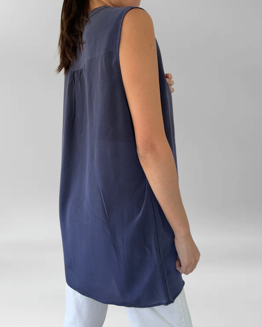 POLERA SEDA BANANA REPUBLIC I XL 3