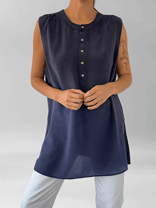 POLERA SEDA BANANA REPUBLIC I XL