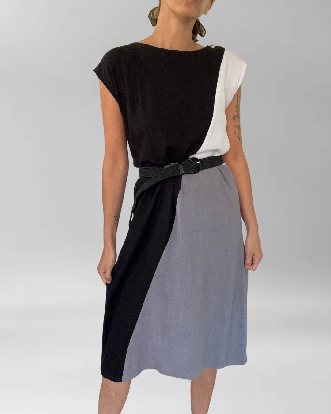 VESTIDO I LINO BLEND I S-M  4