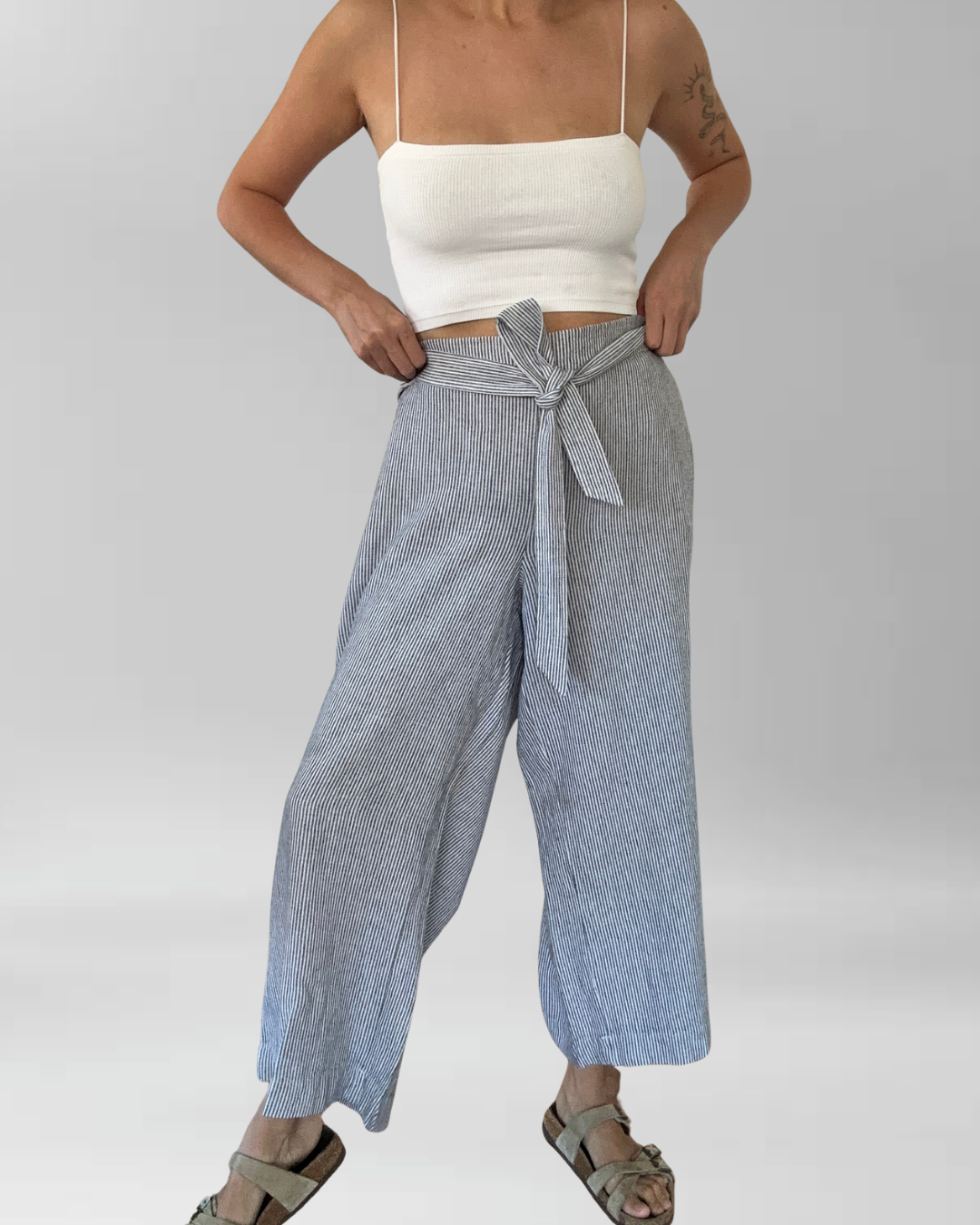 PANTALÓN LOFT I LINO BLEND I L-XL 1