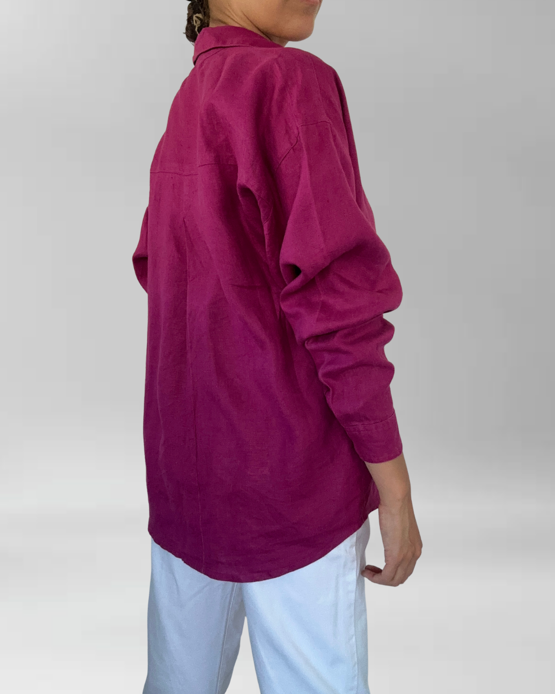 CAMISA LINO CEREZA I M  3