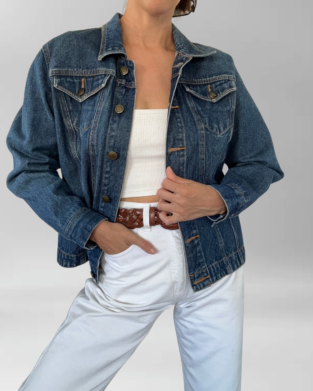 CHAQUETA JEANS I ALGODÓN I S-M 1