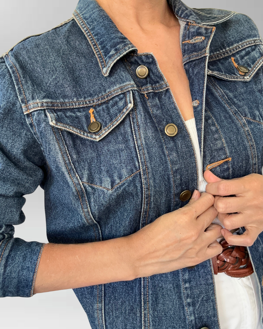 CHAQUETA JEANS I ALGODÓN I S-M 4