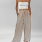 PANTALÓN CAQUI I ALGODÓN-LINO I M-L - Miniatura 1