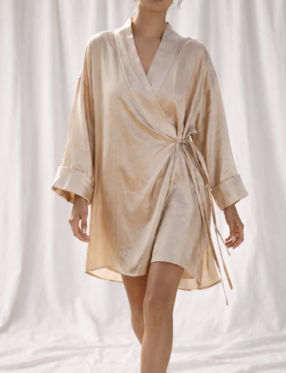 VESTIDO TÚNICA SEDA I L-2XL 1