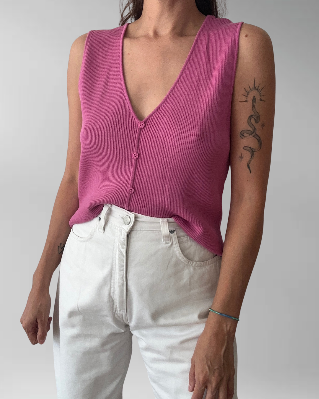 BLUSA HILO ROSA PALO I M-L 1