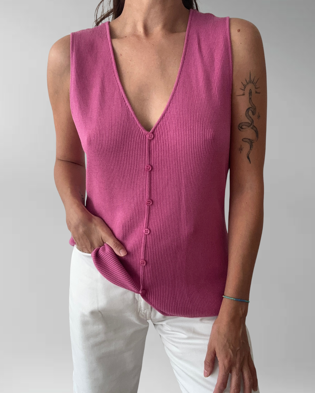BLUSA HILO ROSA PALO I M-L 2