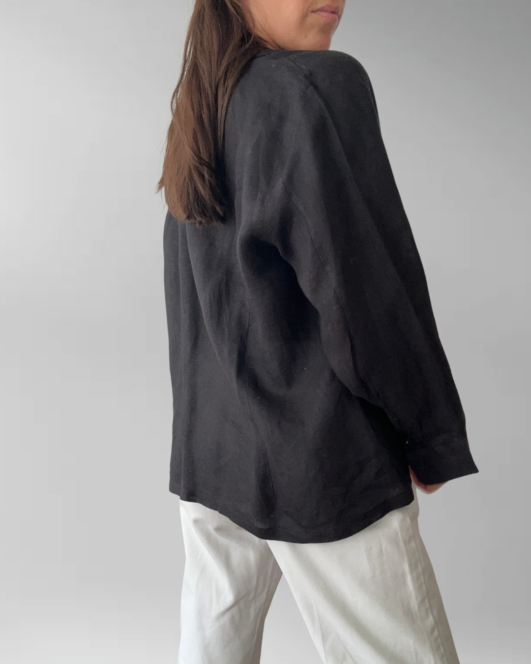 BLUSA LINO TALBOTS I XL 4