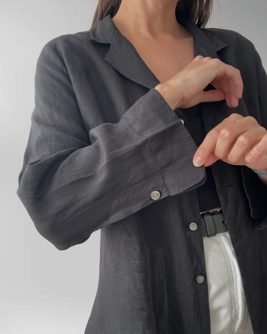 BLUSA LINO TALBOTS I XL 6