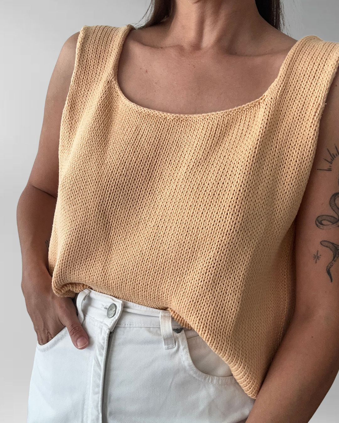 POLERA TEJIDA ALGODÓN I L 5