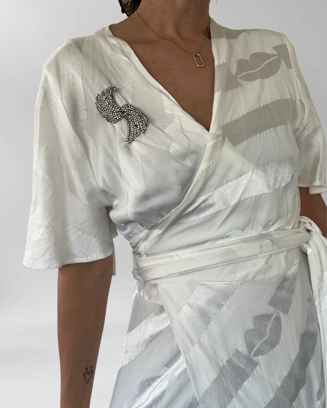 VESTIDO VINTAGE JAZMIN CHEBAR | M  4