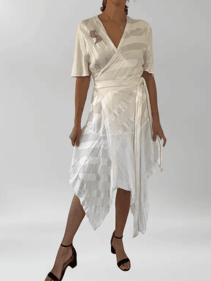 VESTIDO VINTAGE JAZMIN CHEBAR | M 