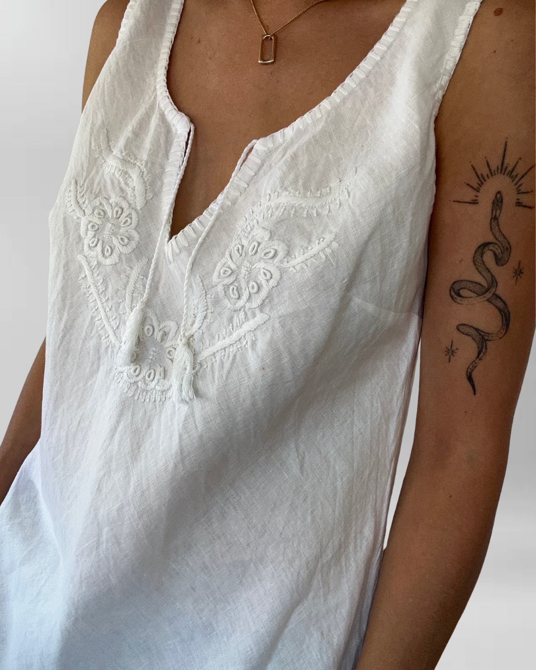 VESTIDO LINO | S-M 6