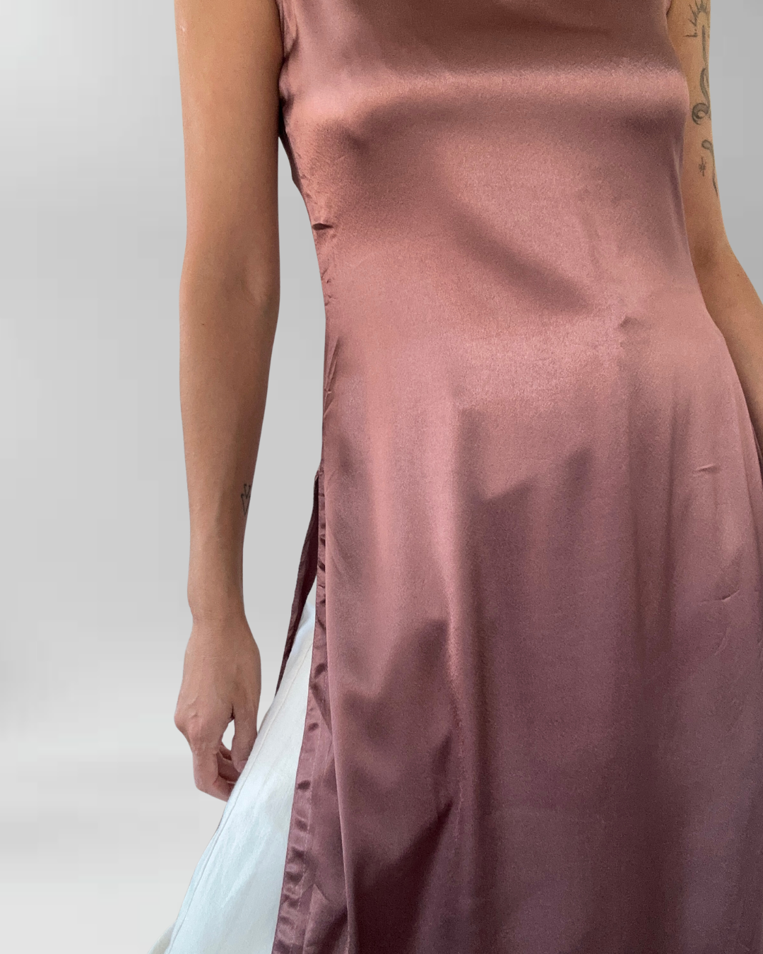 POLERA LARGA SATIN | XS-S 5