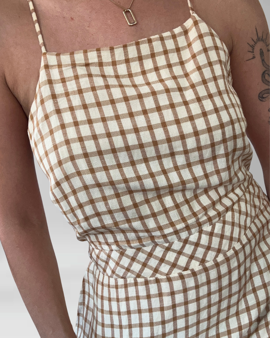 VESTIDO CUADROS | L 5