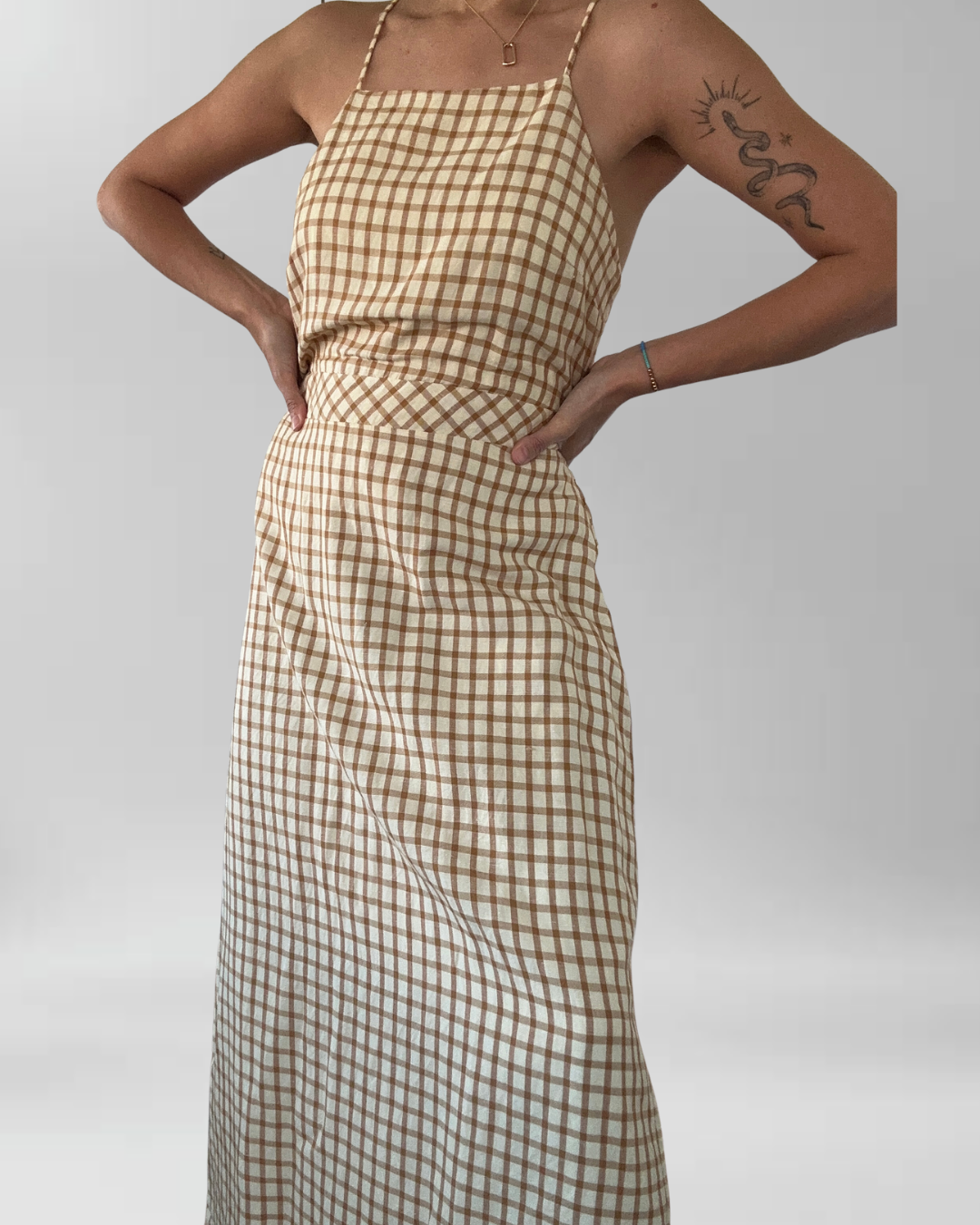 VESTIDO CUADROS | L 4