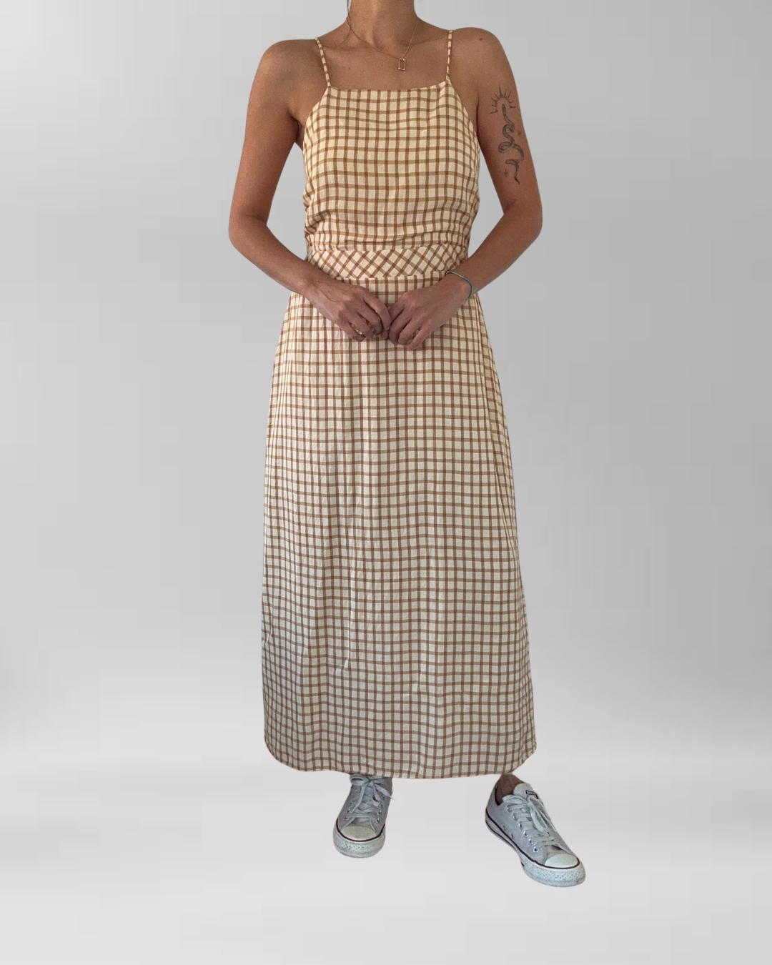 VESTIDO CUADROS | L 2