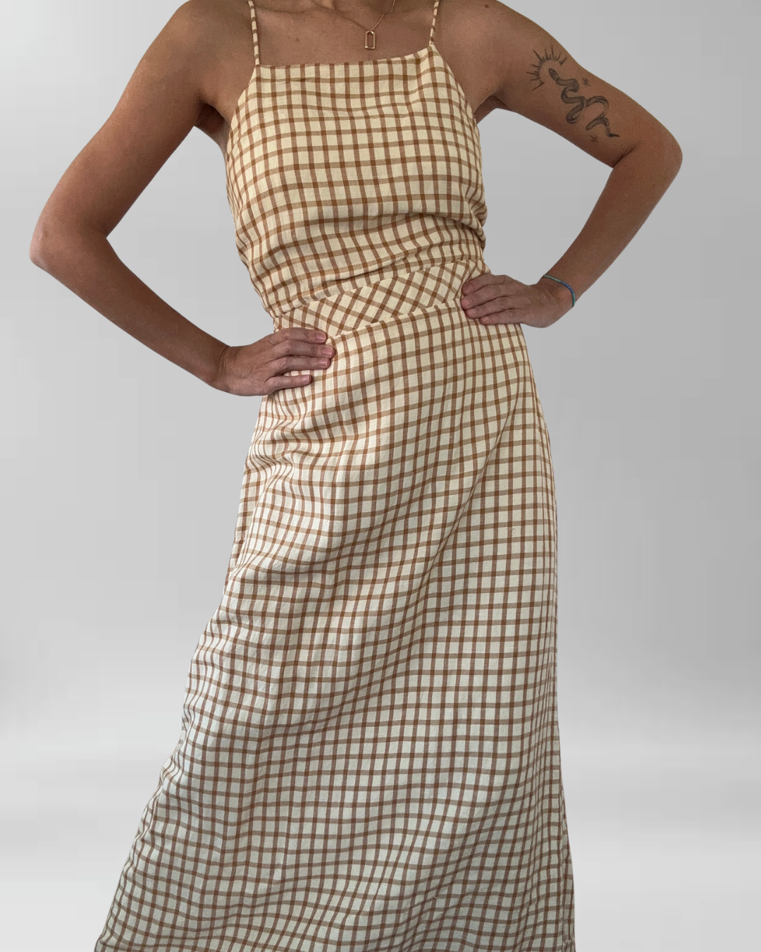 VESTIDO CUADROS | L 3