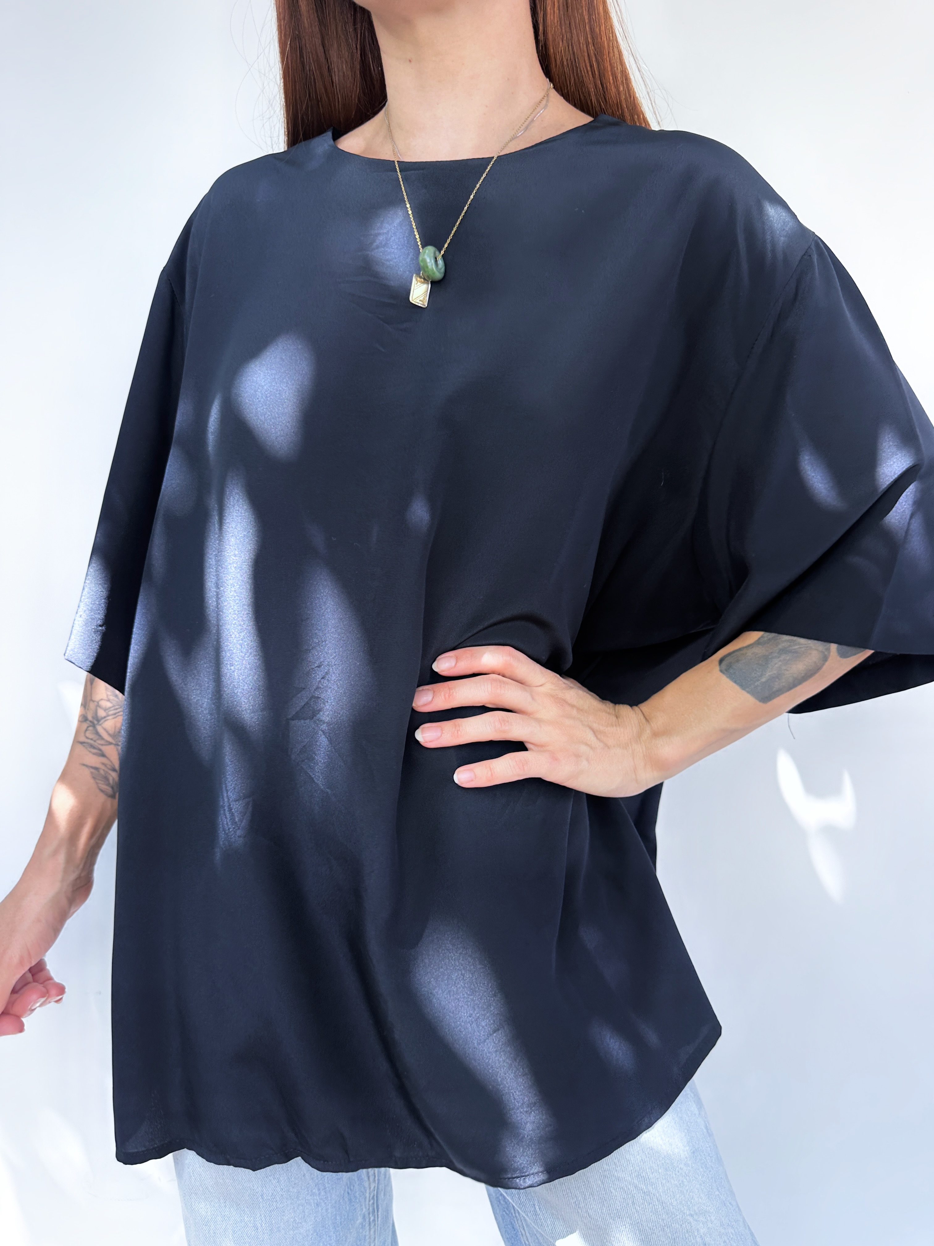 POLERA NEGRA I XL-3XL 5