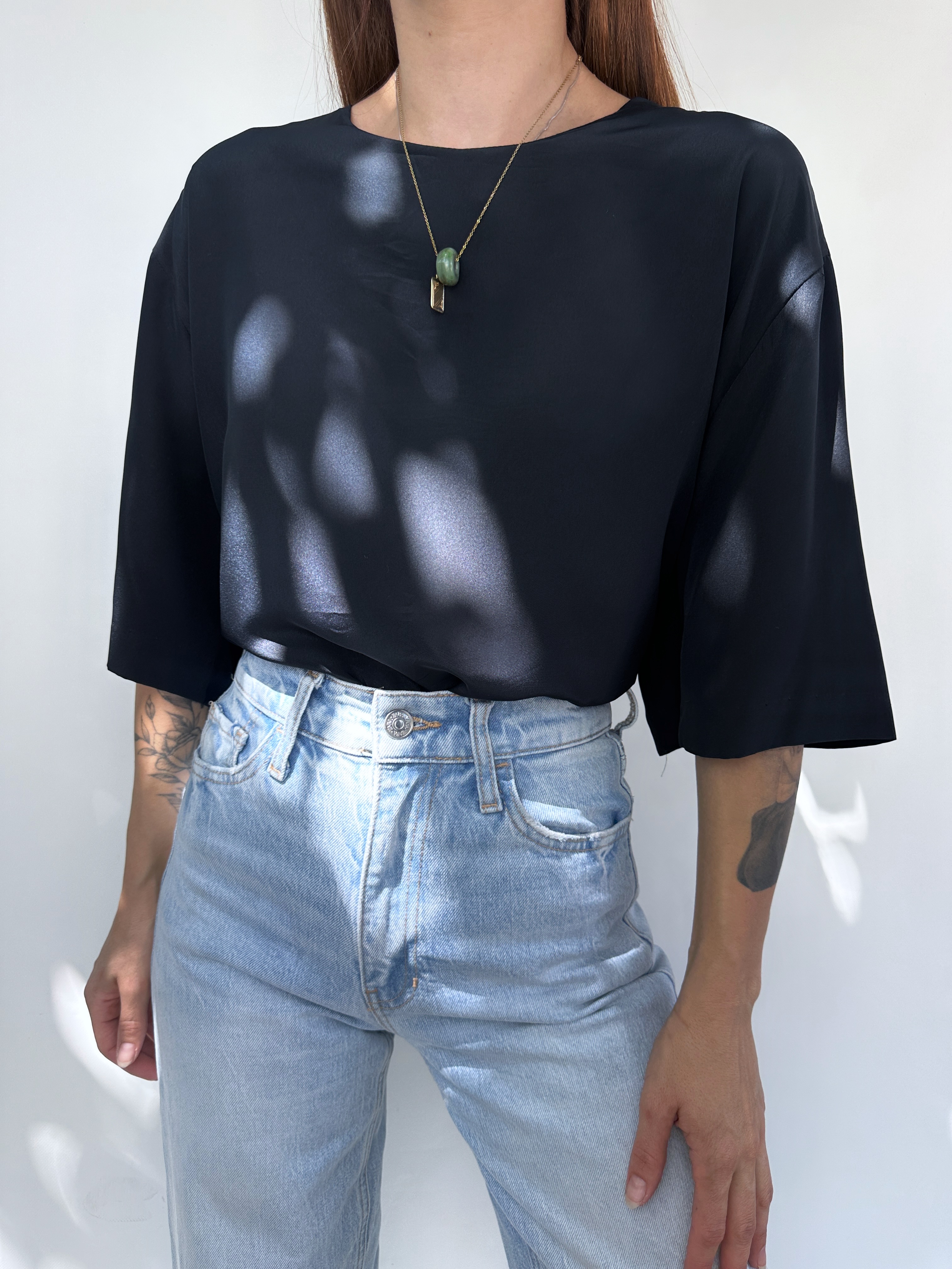 POLERA NEGRA I XL-3XL 1