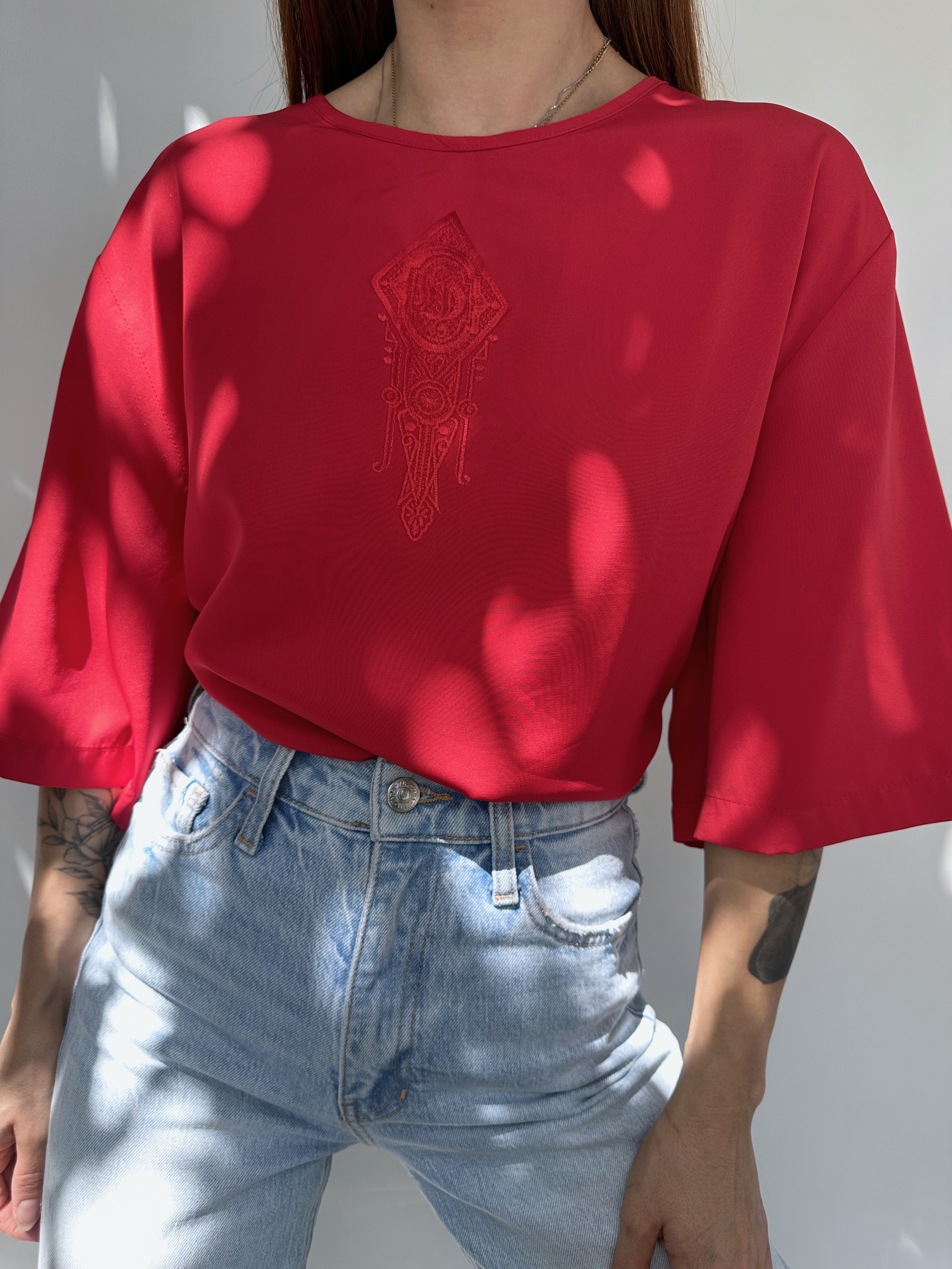 POLERA VINTAGE BORDADO I XL-3XL 1