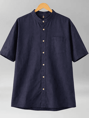 CAMISA MAO I LINO-ALGODÓN I XL-3XL
