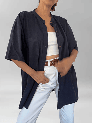 CAMISA MAO I LINO-ALGODÓN I XL-3XL