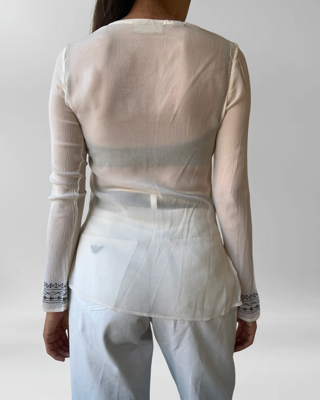 POLERA SEDA | XS-S 4