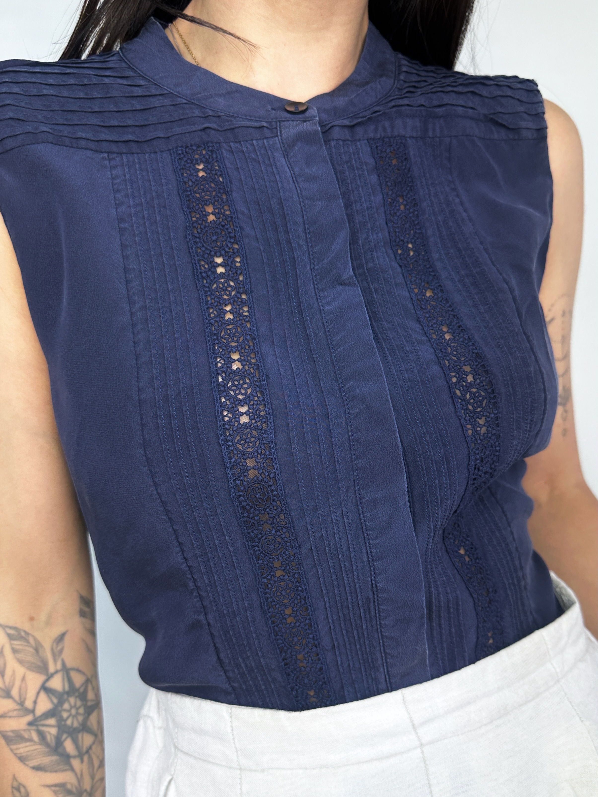 BLUSA SEDA MARCS | L 1