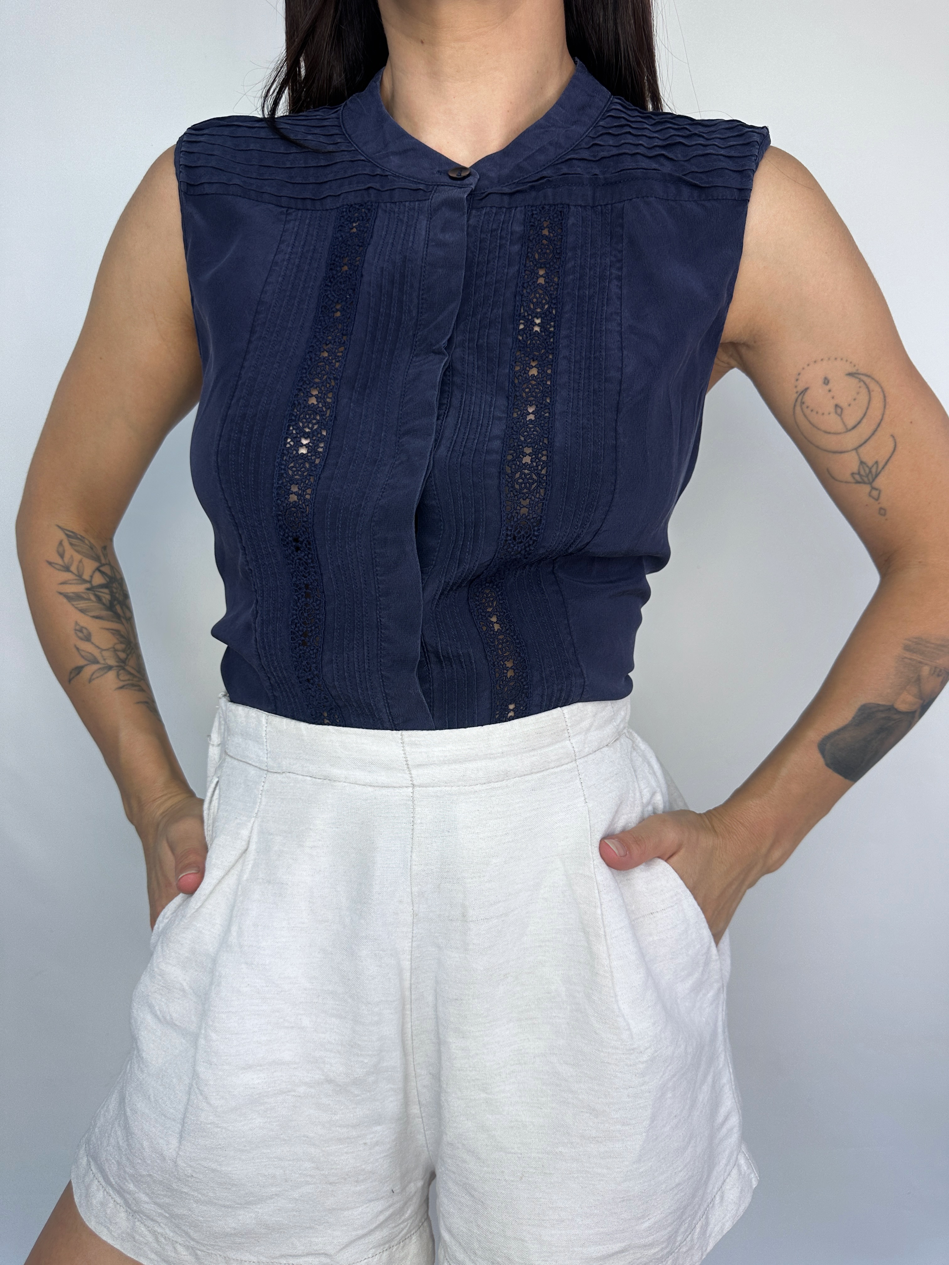 BLUSA SEDA MARCS | L 3