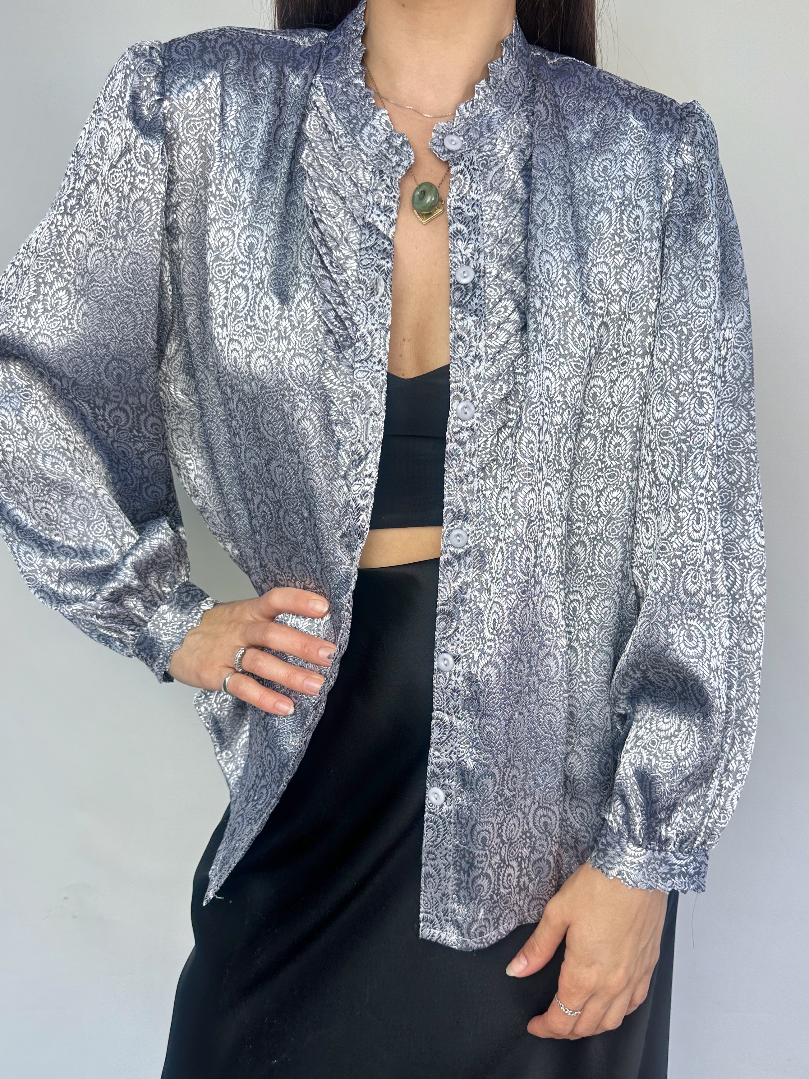 BLUSA PLATEADA | M 7