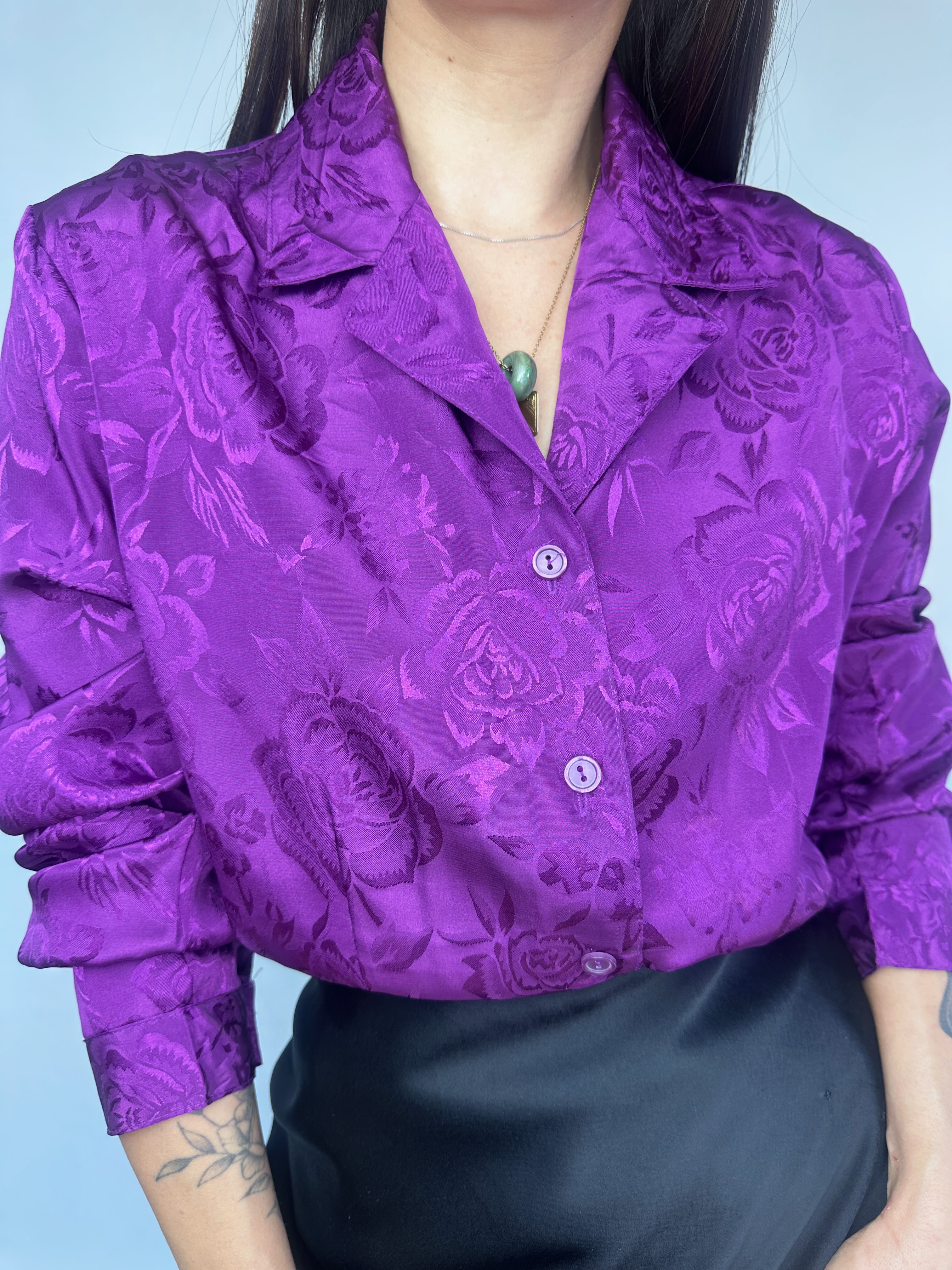 BLUSA MORADA | S-M 4