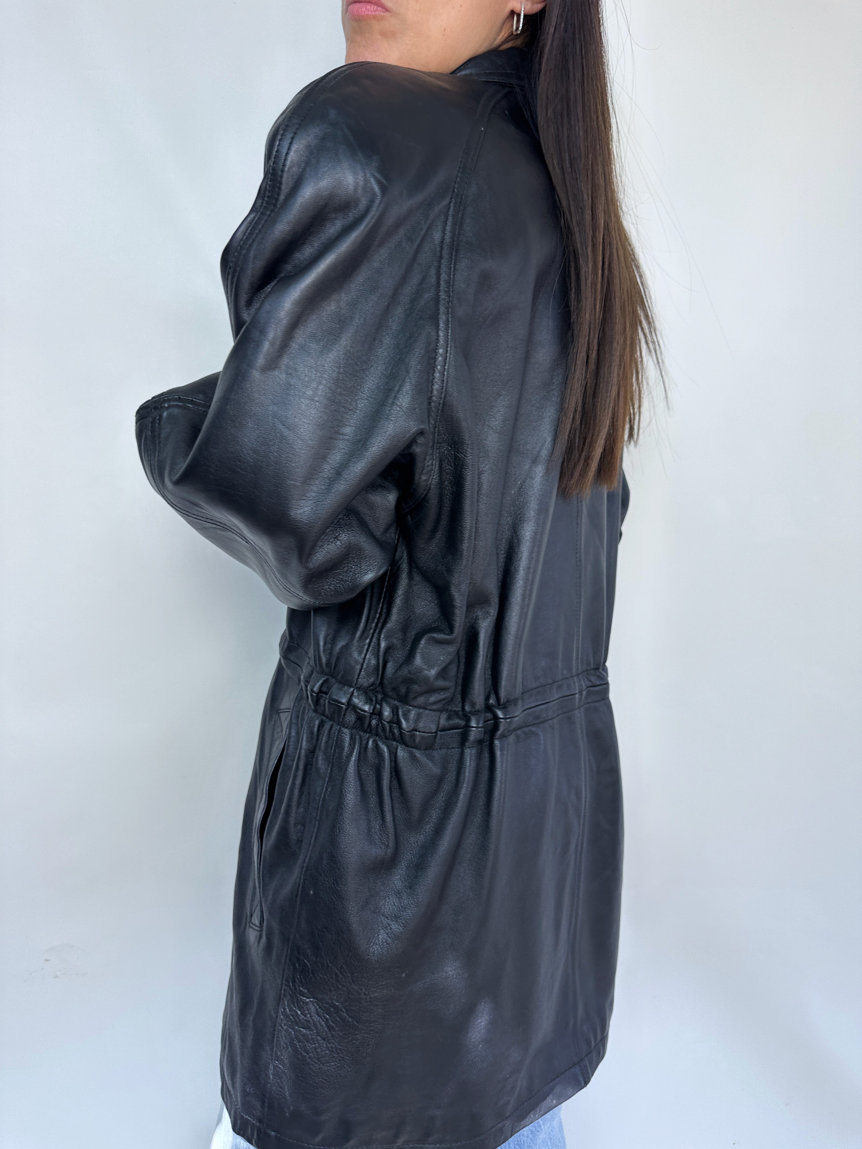 CHAQUETA CUERO VINTAGE I L-2XL  5