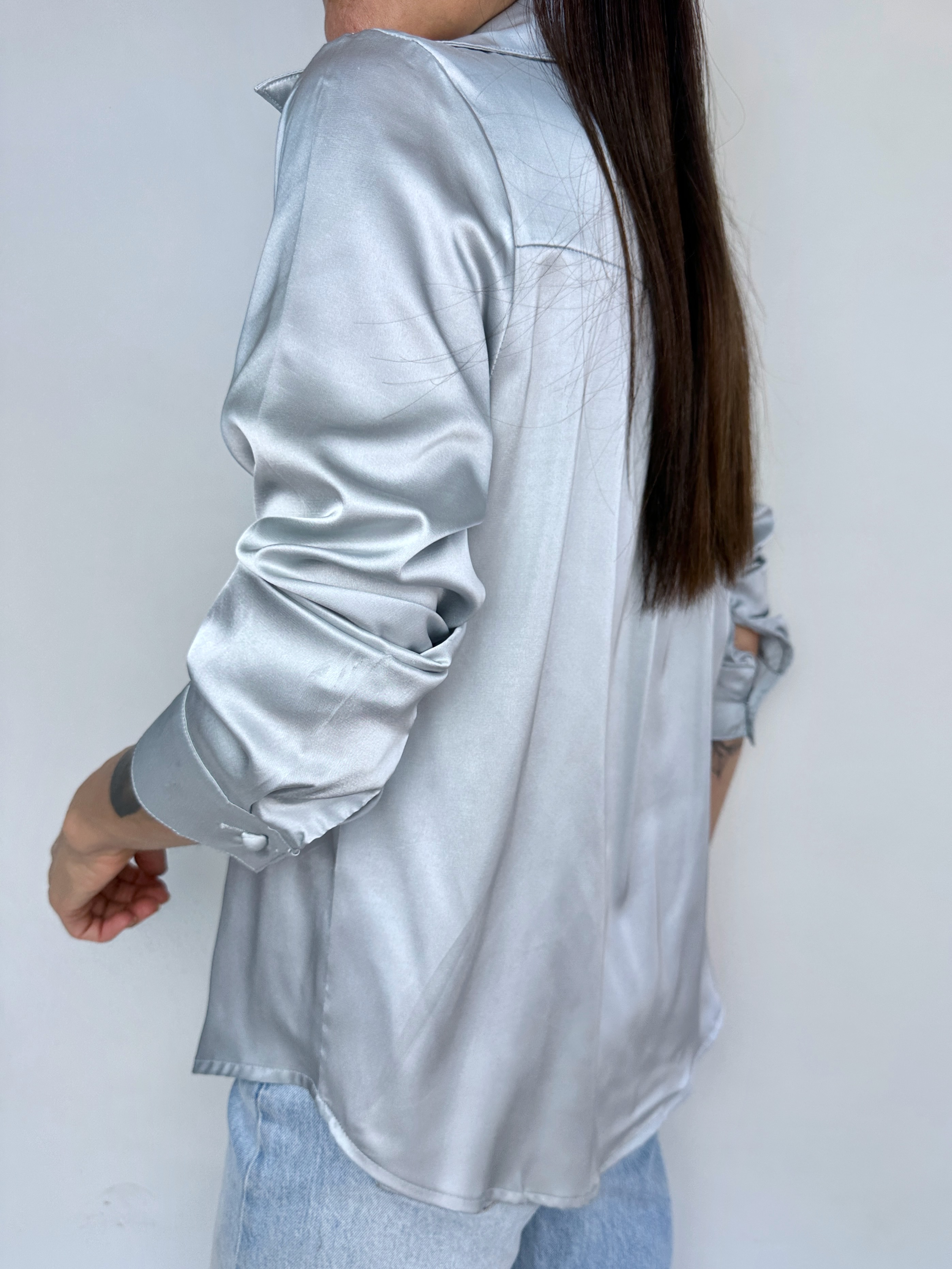 BLUSA GRIS PLATA I S 2