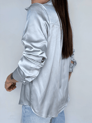 BLUSA GRIS PLATA I S